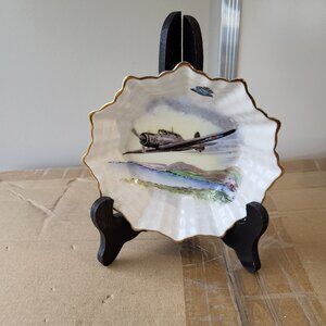 Royal Canadian Air force bone china Dish by Shelley England GUC RARE "BIN G"